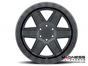 Jeep Custom Wheels (1) - Black Rhino - 18 x 9.5 - Attica - Matte Black w/ Black Bolts